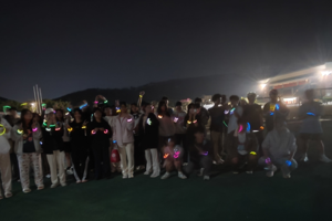 智能建造与设计学院|这场荧光夜跑太燃了