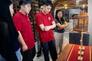 竹丝间筑梦，非遗里寻新——广东碧桂园职业学院红色筑梦志愿服务队深入沙河社区探访鸟笼技艺（文创篇）