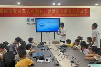 “百千万工程”广东碧桂园职业学院智建新乡突击队走进东城街道职教城社区——足球无人机竞赛篇
